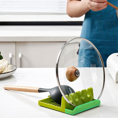 Spatula Holder Kitchen Shelf Spoon Mat