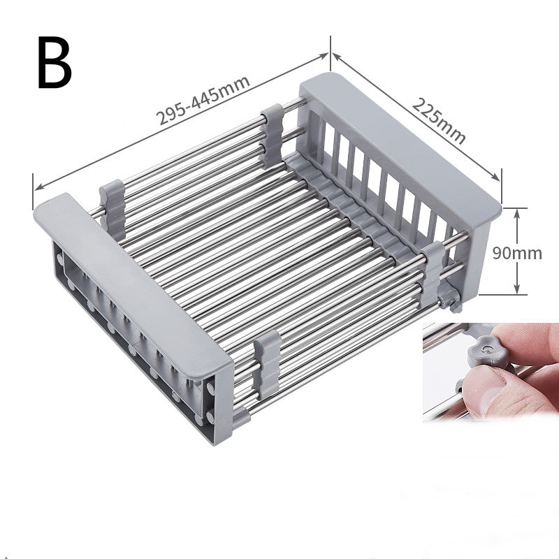 Kitchen Sink Rack For Dishes And Chopsticks