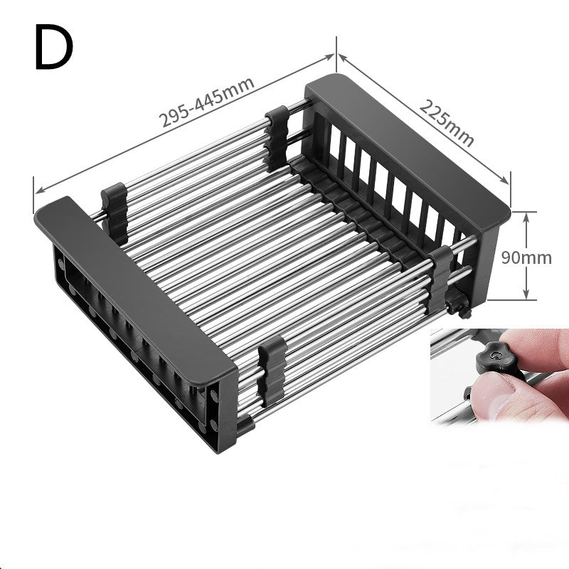 Kitchen Sink Rack For Dishes And Chopsticks