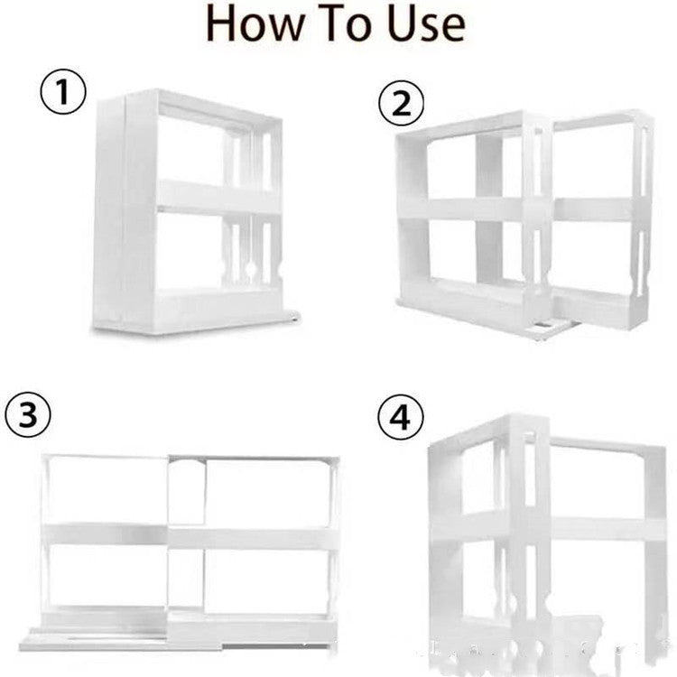 Kitchen Spice Organizer Rack