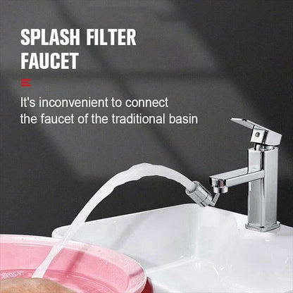 Household Rotary Wash Filter Water Faucet