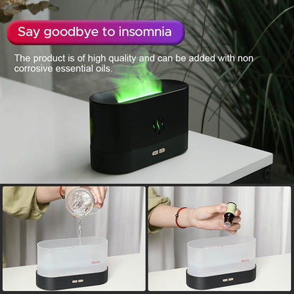 Oil Fire Flame Aroma Diffuser