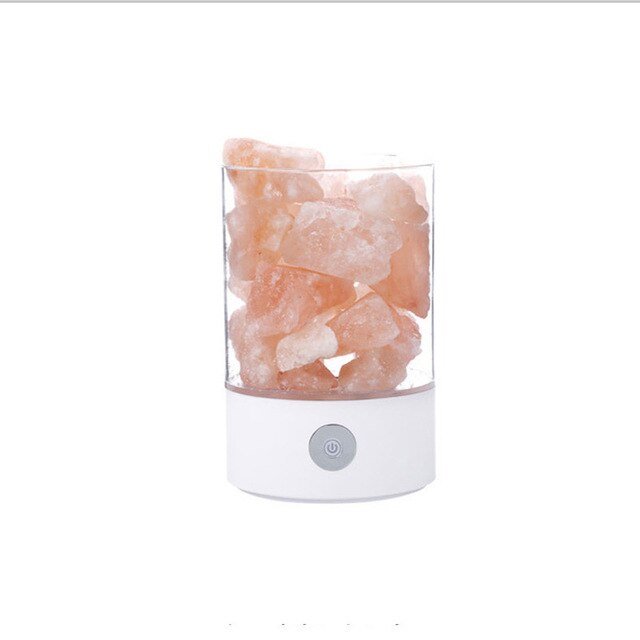 Sleeping romantic crystal small salt lamp