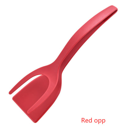 2 In 1 Grip And Flip Tongs Egg Spatula Tongs Clamp